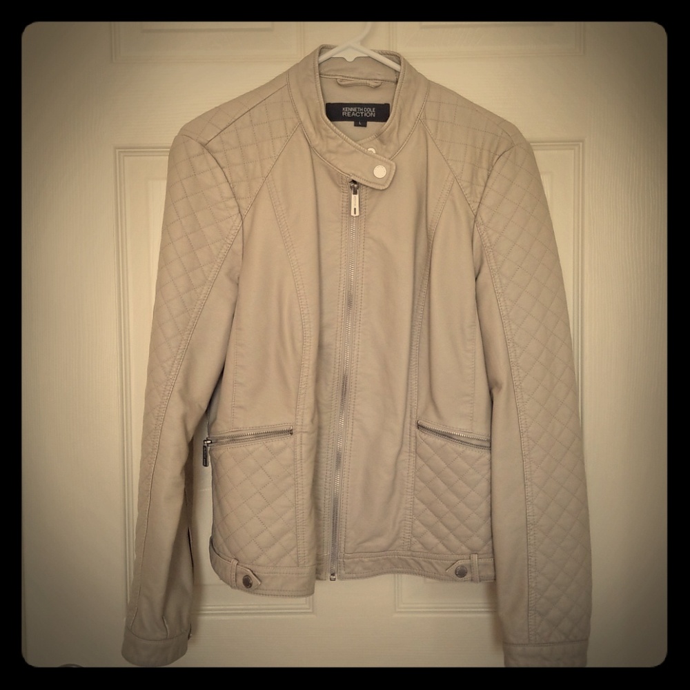 Kenneth Cole Pleather Jacket